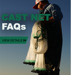 Joy Fish Bait Cast Net (3/8 sq. Mesh)